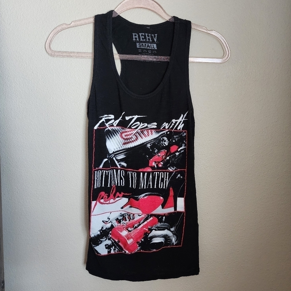 REHV black tank top size S